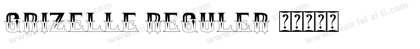 Grizelle Reguler字体转换